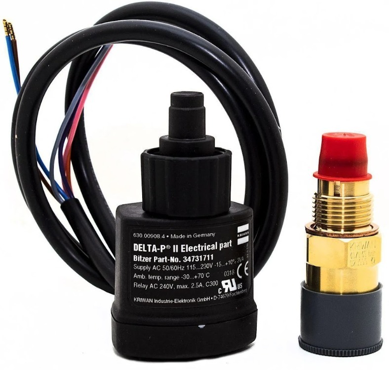 PRESOSTATO DIFERENCIAL DE ACEITE DELTA P-II (230V/50/60HZ)