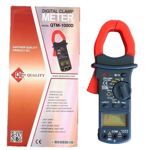 [E-COM0476] PINZA MEDIDOR DIGITAL(AMPERÍMETRO) DE 60- 1000 A