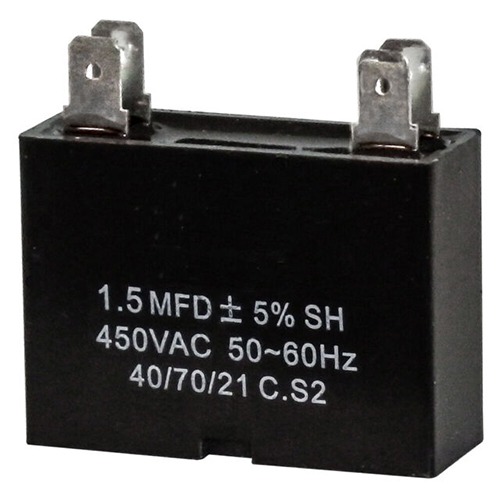 [E-COM0487] CONDENSADOR DE MARCHA 1 MFD 450 VAC