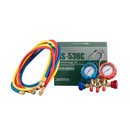 [E-COM0851] MANIFOLD SIMPLE: 1 MANÓMETRO Y SU MANGUERA