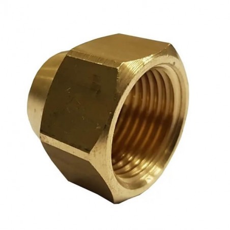 [E-COM0861] TUERCA DE BRONCE DE 1/4''