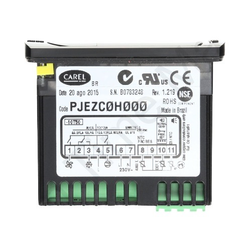 [E-COM0379] PJEZ 230VAC 2HP 8A 8A 2NTC 1DI BUZ MORS.